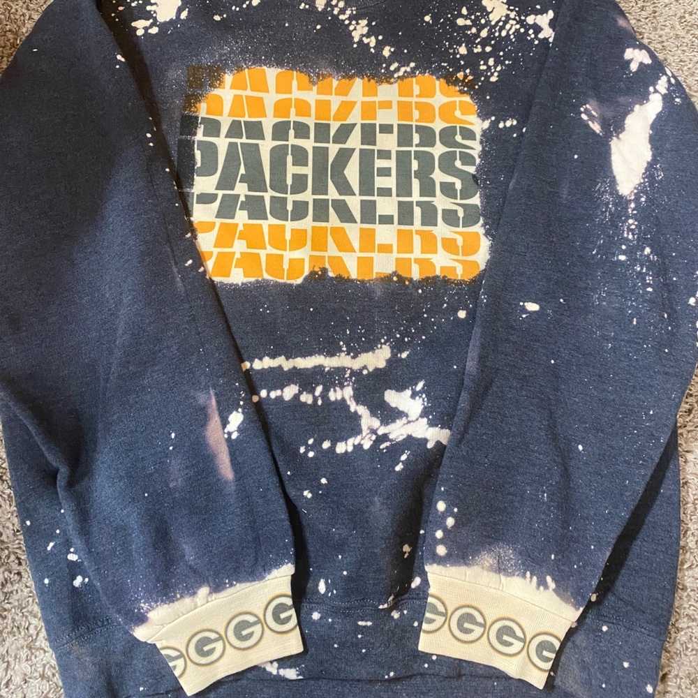 Bleached greenbay packers